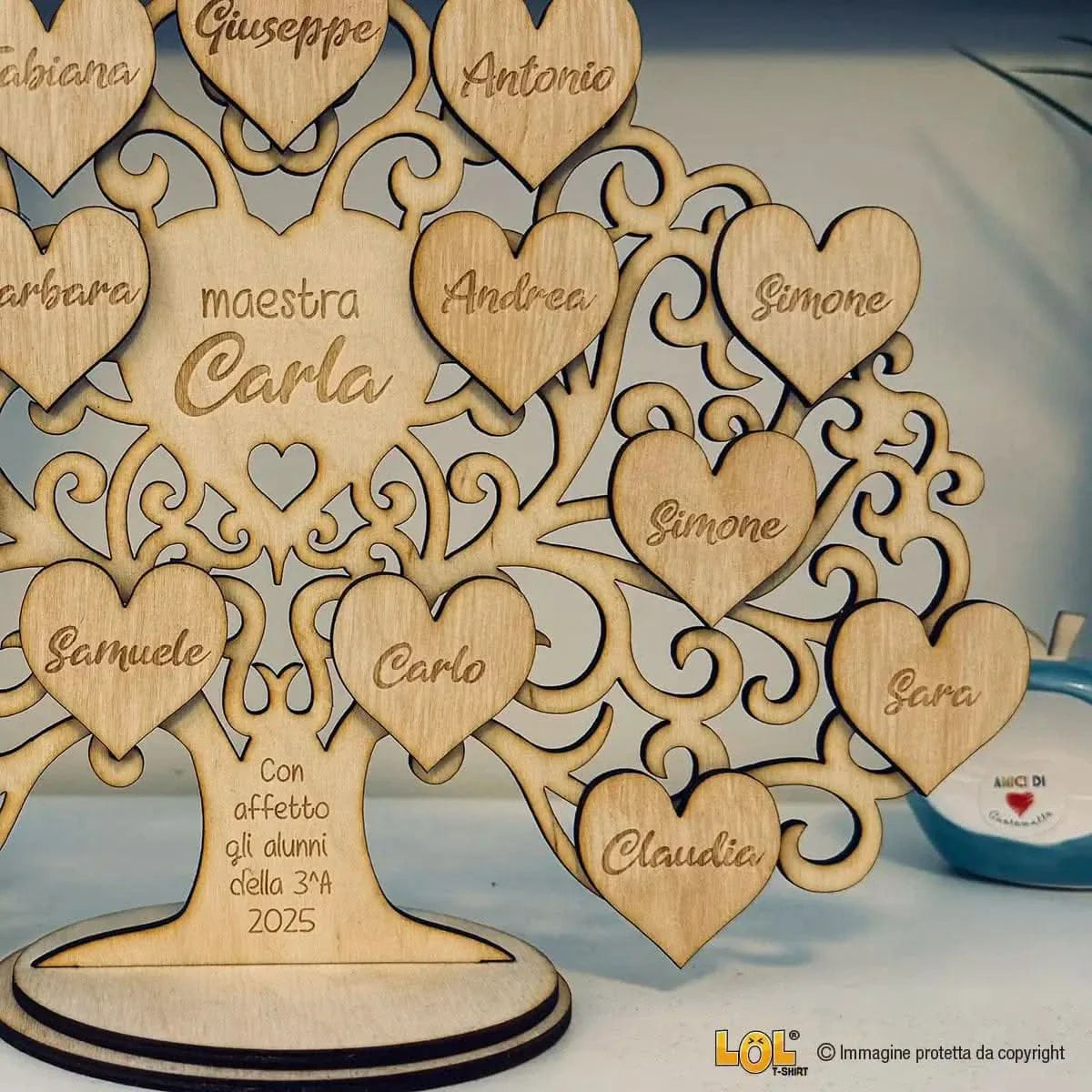 Albero della Vita Regalo Maestra personalizzato
