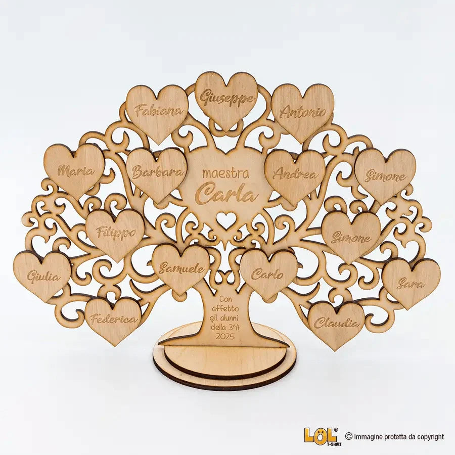 Albero della Vita Regalo Maestra personalizzato