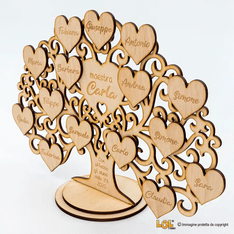 Albero della Vita Regalo Maestra personalizzato