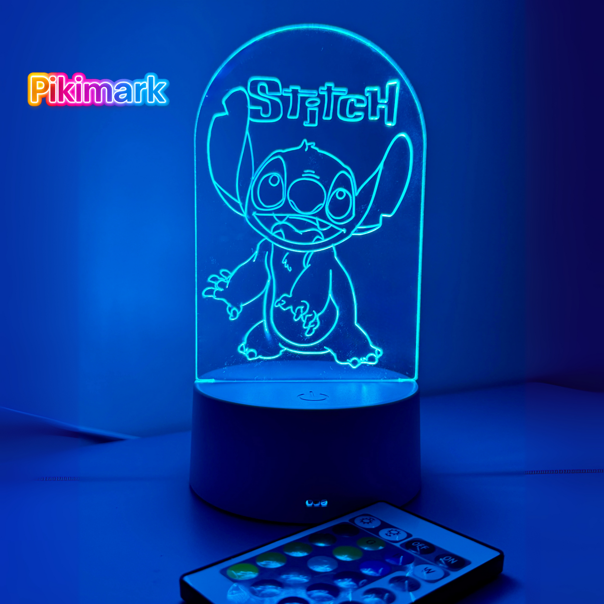 Lampada LED RGB - Stitch