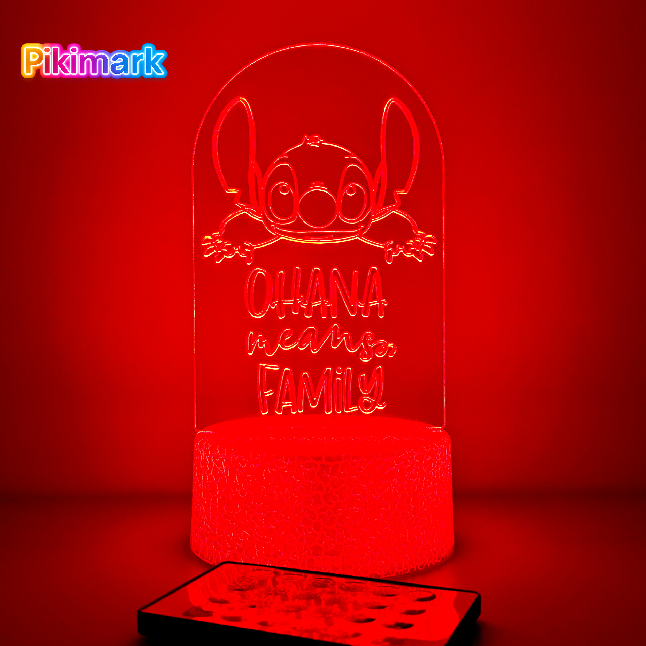 Lampada LED RGB - Stitch OHANA