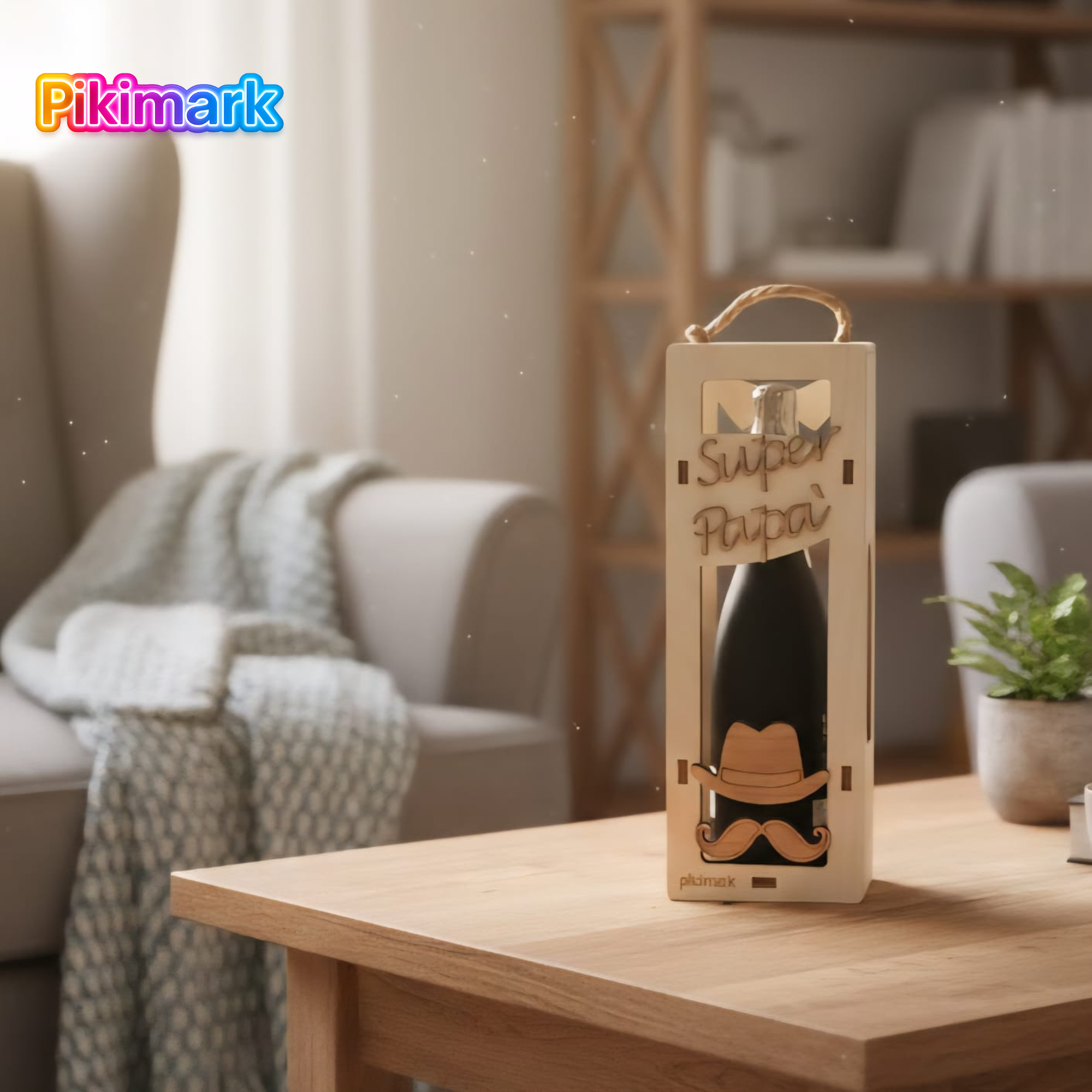 Super Papà - Porta Vino (1 bottiglia)