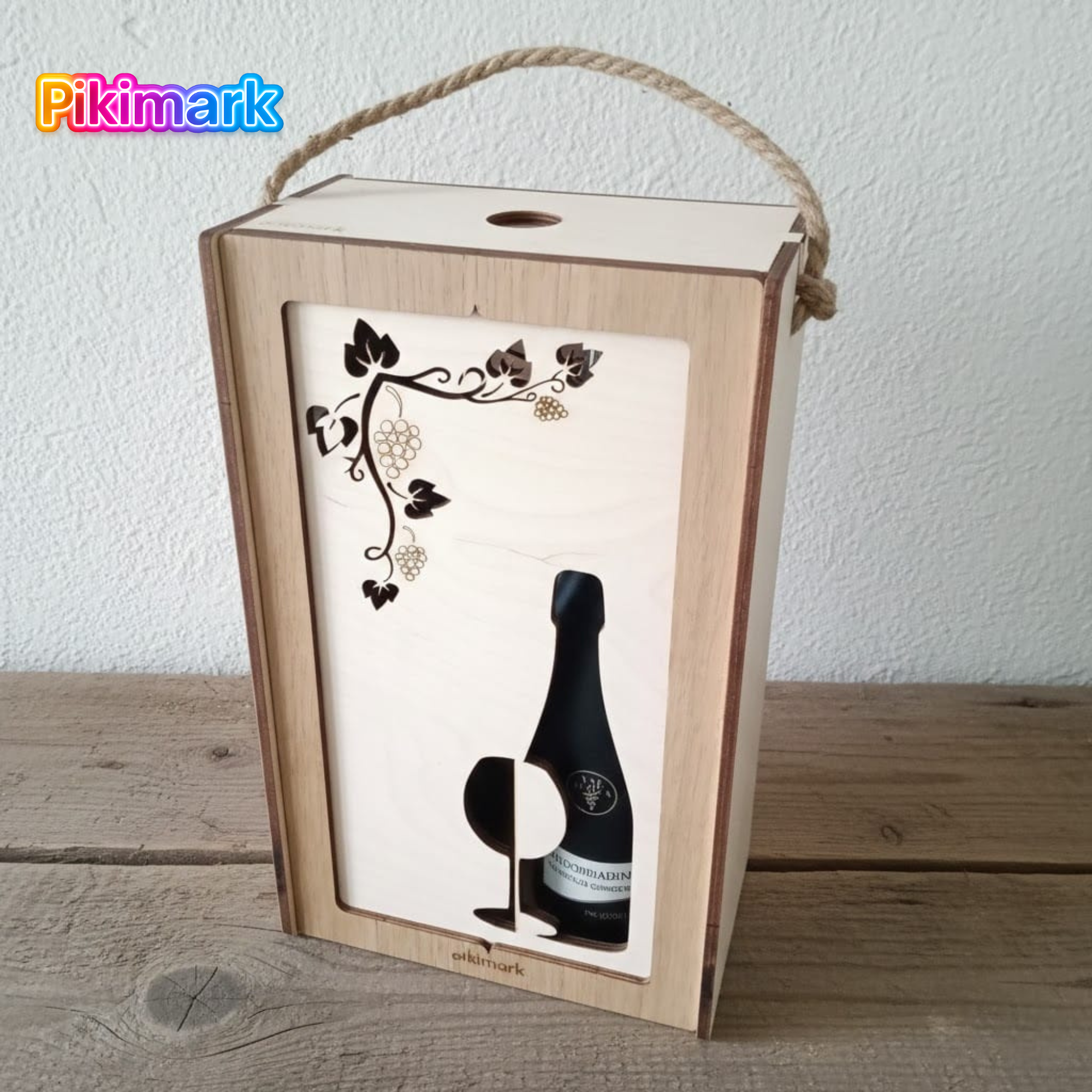 Closed - Porta Vino (2 bottiglie)