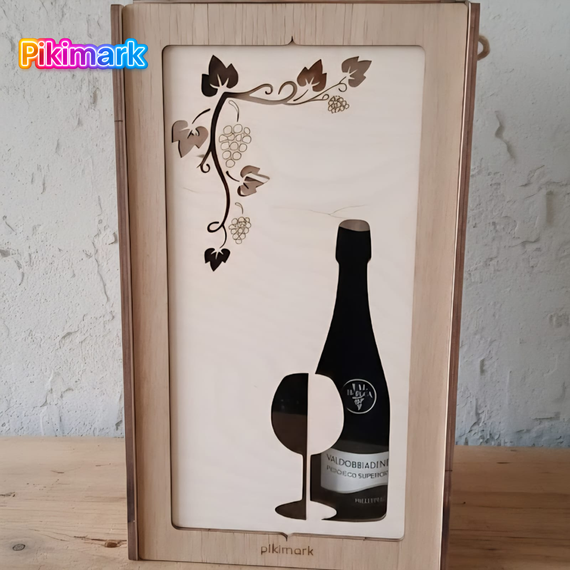 Closed - Porta Vino (2 bottiglie)