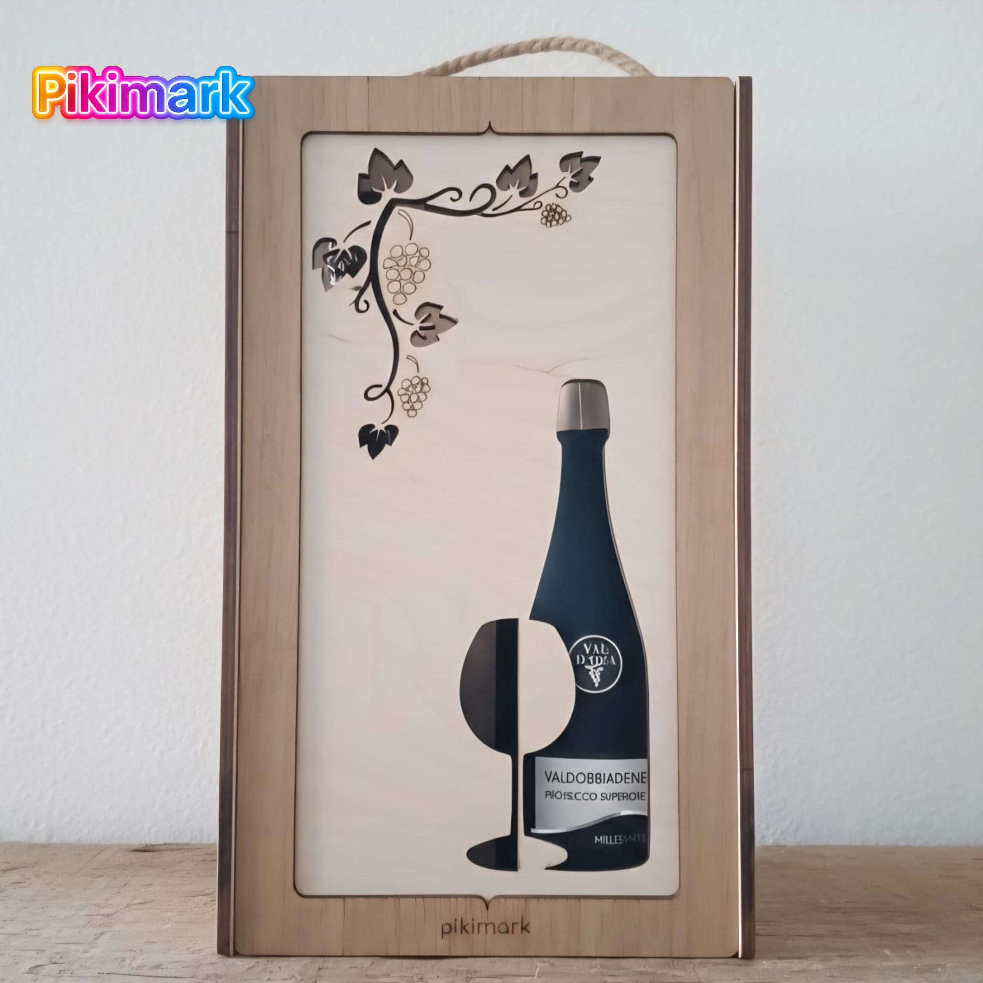 Closed - Porta Vino (2 bottiglie)