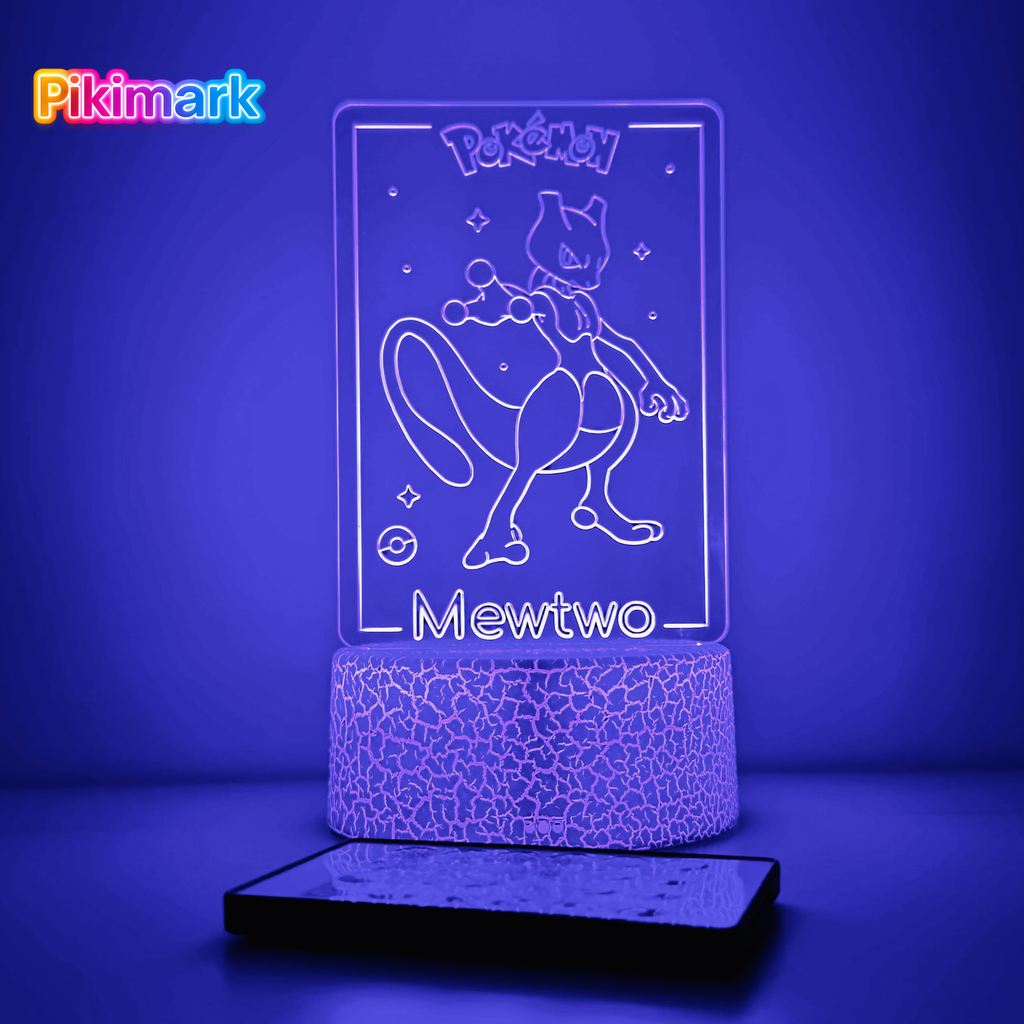 Lampada LED Pokemon - Mewtwo