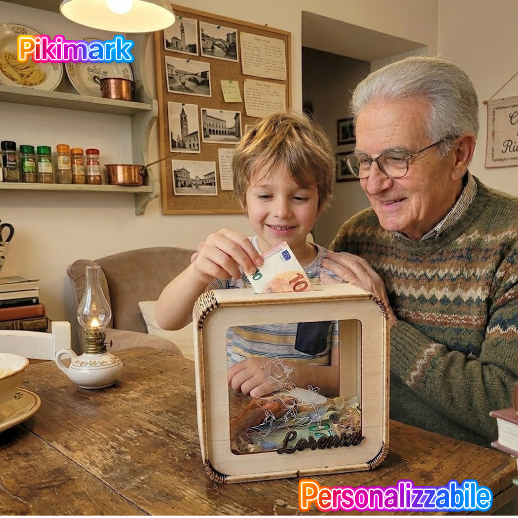 Money Bin - Salvadanaio  Personalizzabile