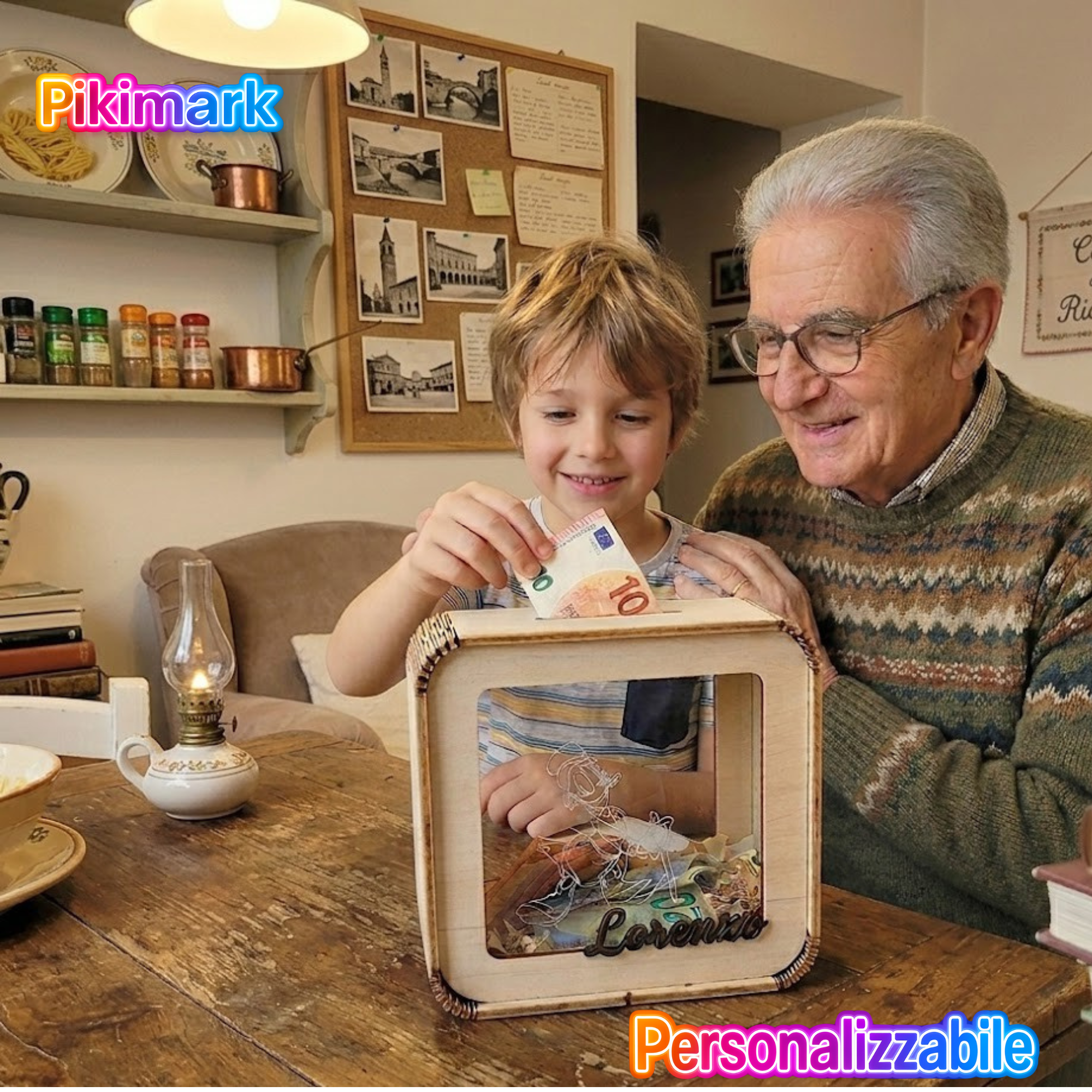 Money Bin - Salvadanaio  Personalizzabile