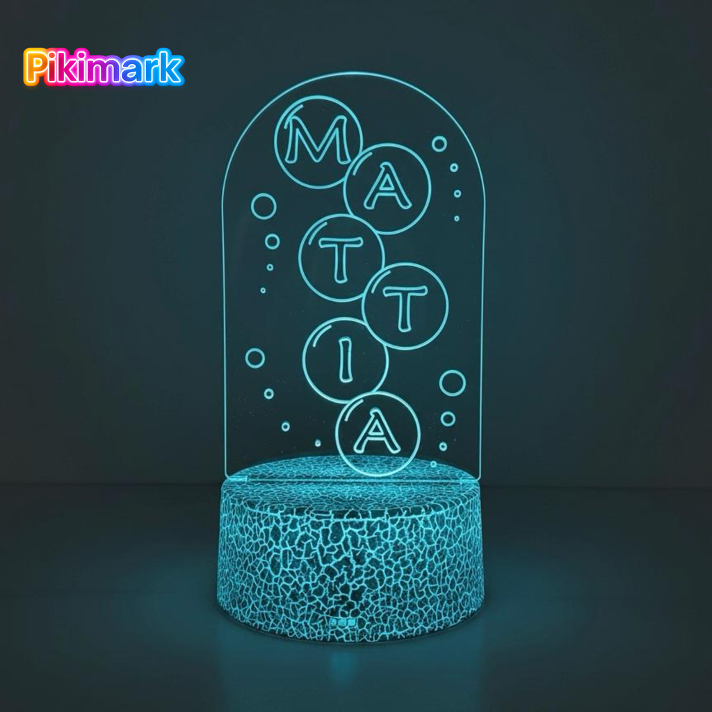 Lampada LED RGB - Bubble