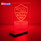 Lampada LED RGB - AS ROMA
