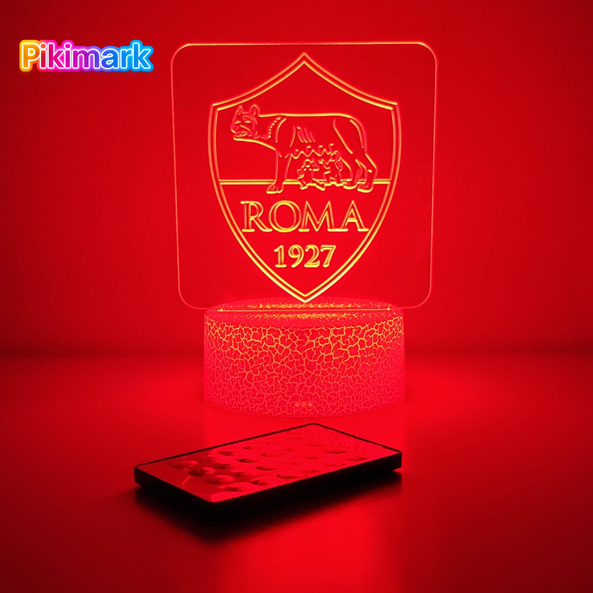 Lampada LED RGB - AS ROMA