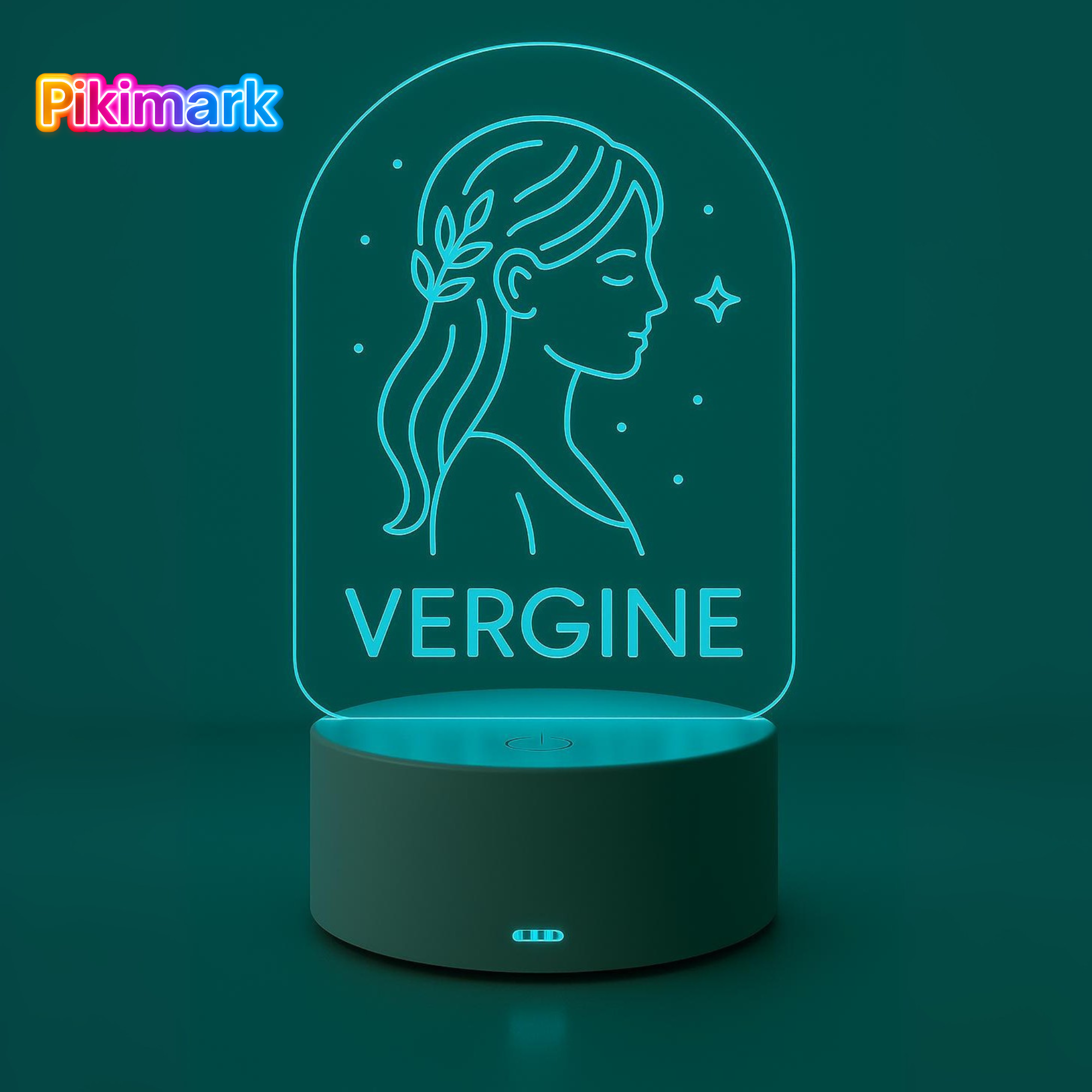 Lampada LED RGB - Segno Zodiacale Vergine