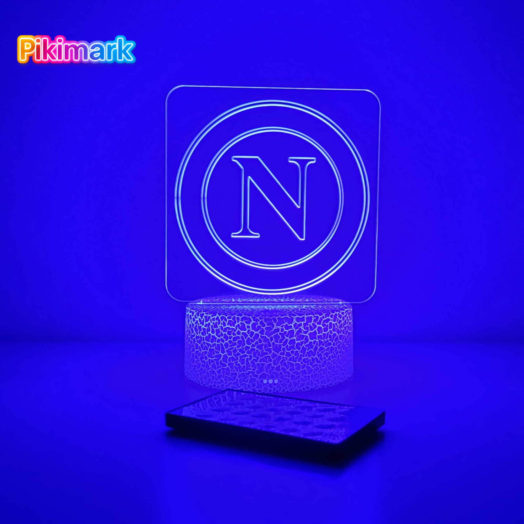 Lampada LED RGB - SSC NAPOLI LOGO