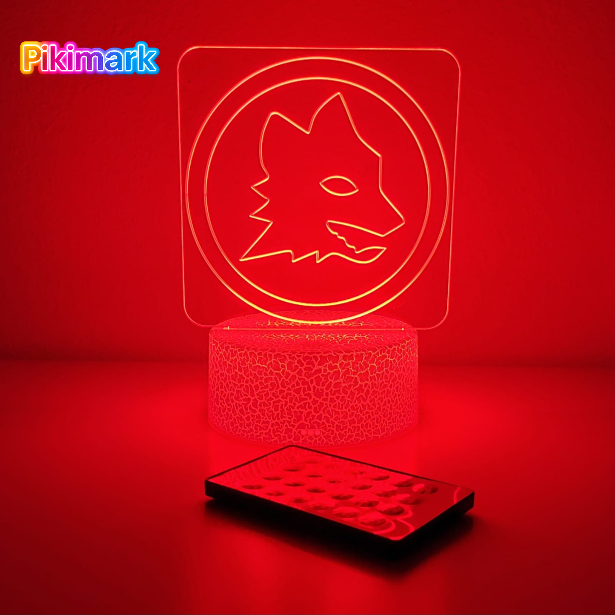 Lampada LED RGB - AS ROMA RETRO'