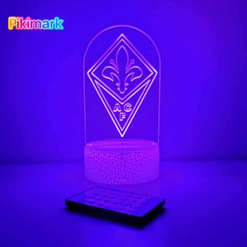 Lampada LED RGB - AC FIORENTINA