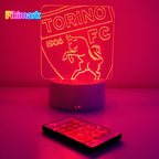 Lampada LED RGB - TORINO FC_FLIP