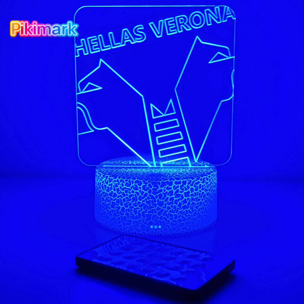 Lampada LED RGB - HELLAS VERONA FC_FLIP