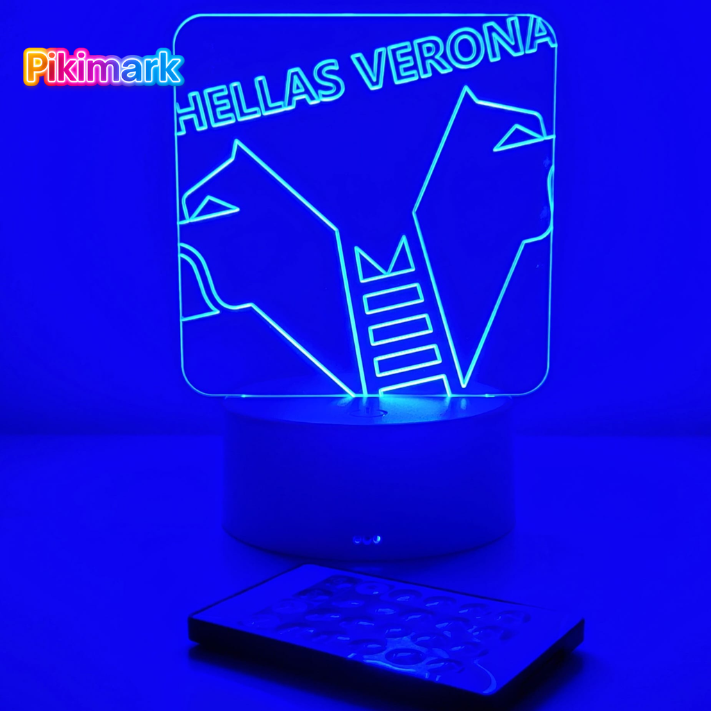 Lampada LED RGB - HELLAS VERONA FC_FLIP