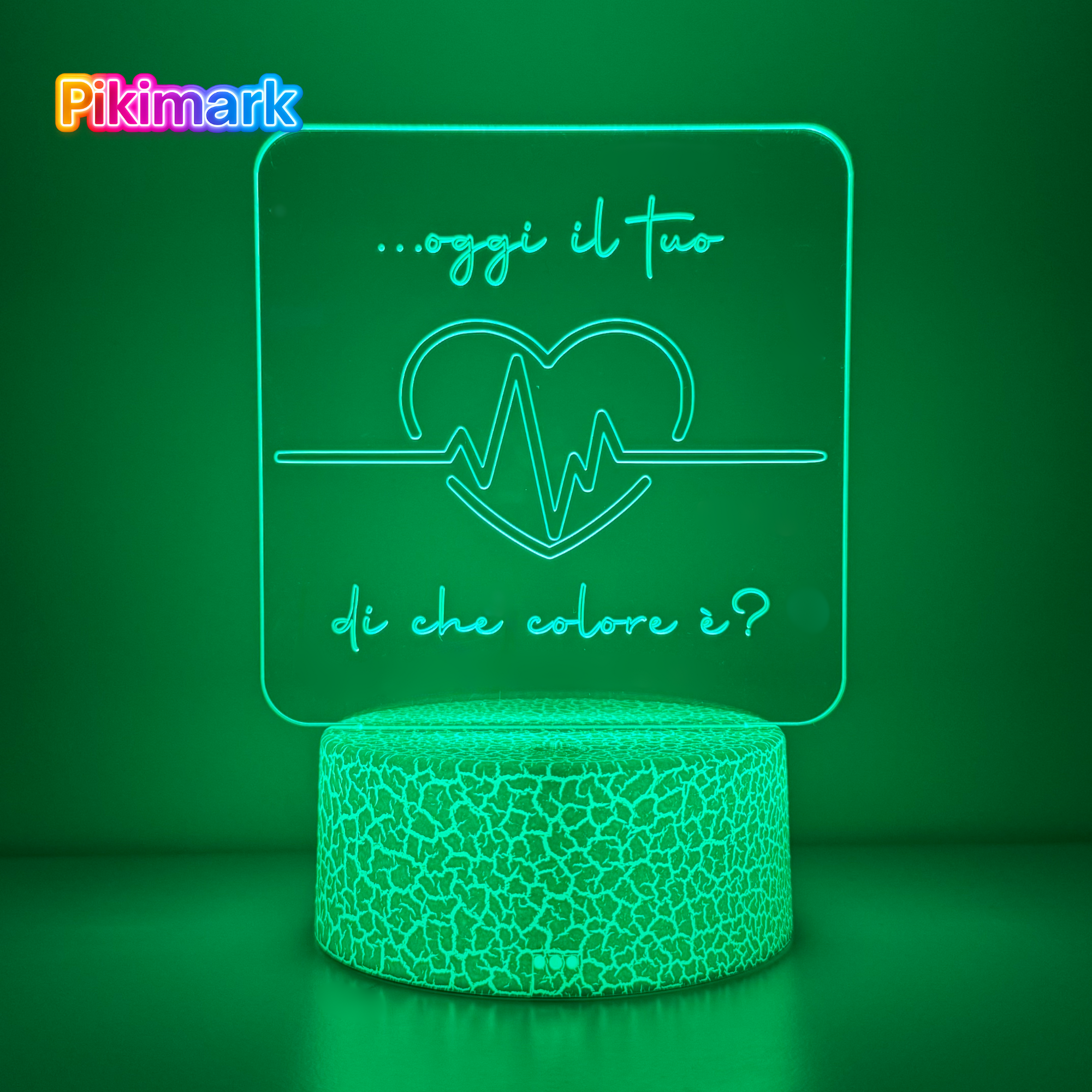 Lampada LED RGB - Heart mood