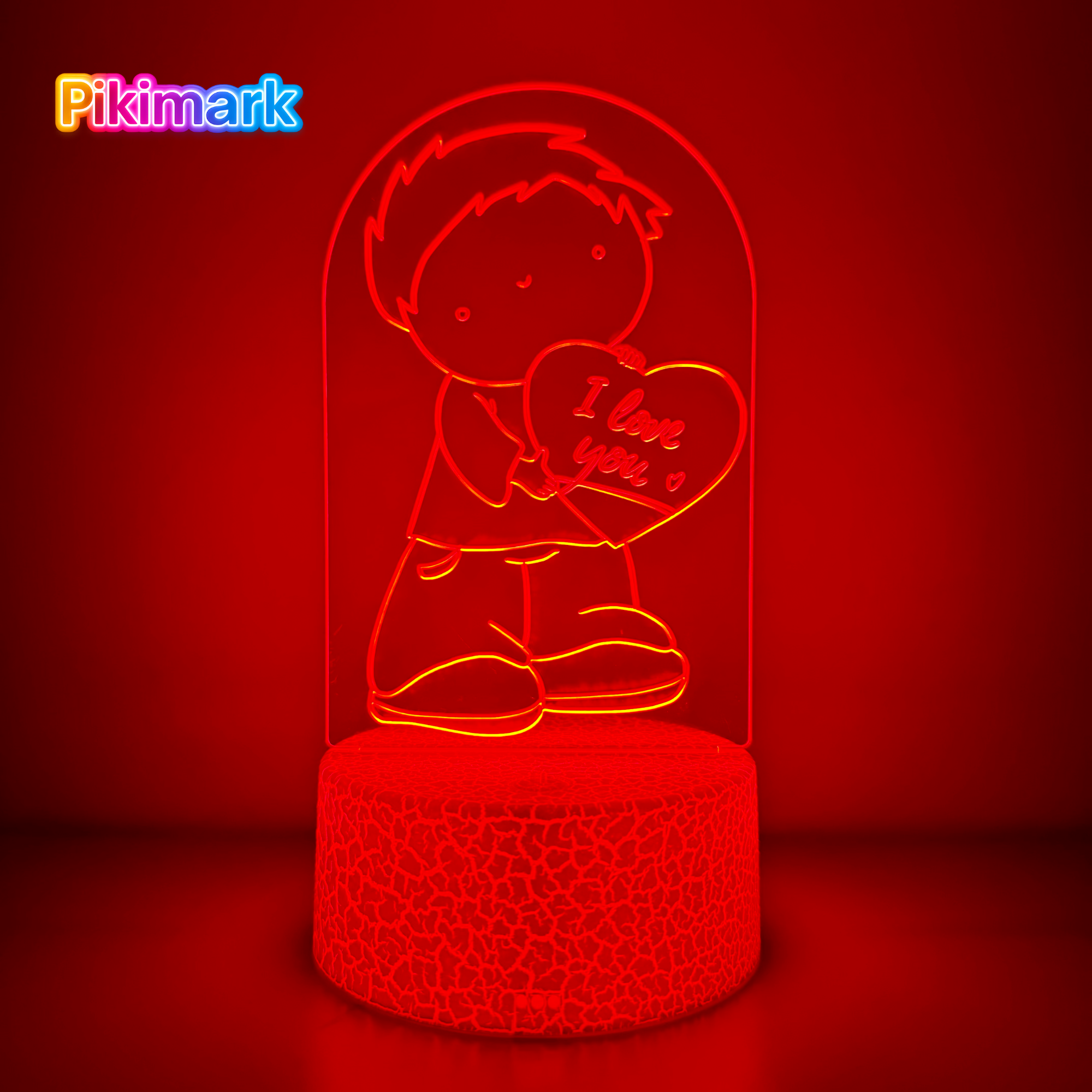 Lampada LED RGB - Love Boy