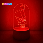 Lampada LED RGB - Love Girl