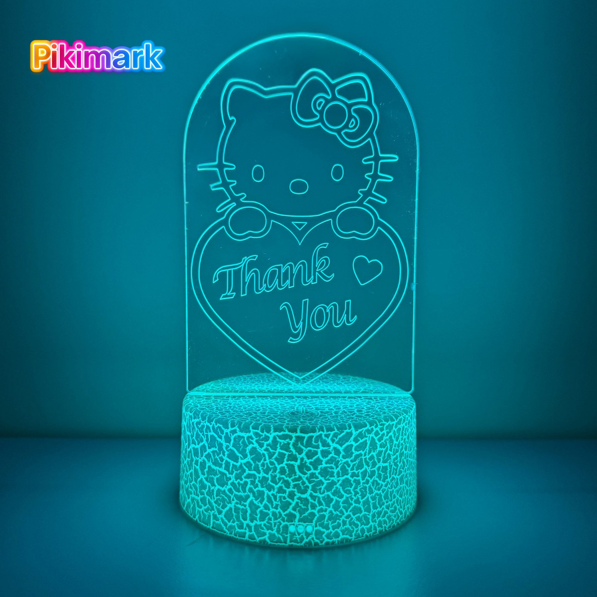 Lampada LED RGB - Hello Kitty Thank you