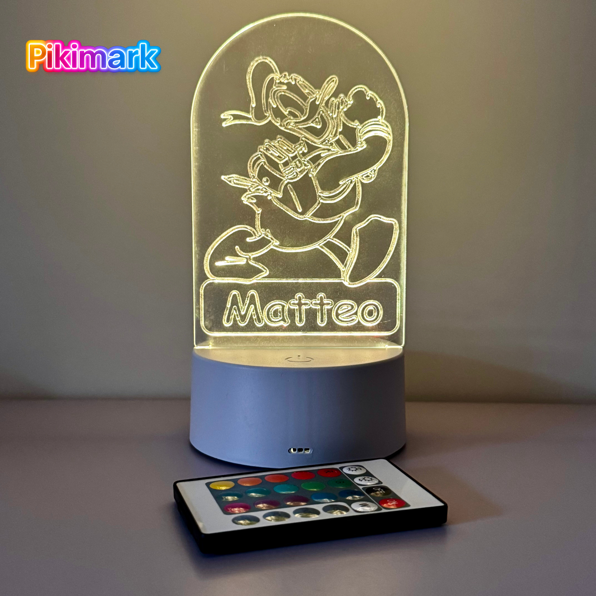 Lampada LED RGB - Paperino