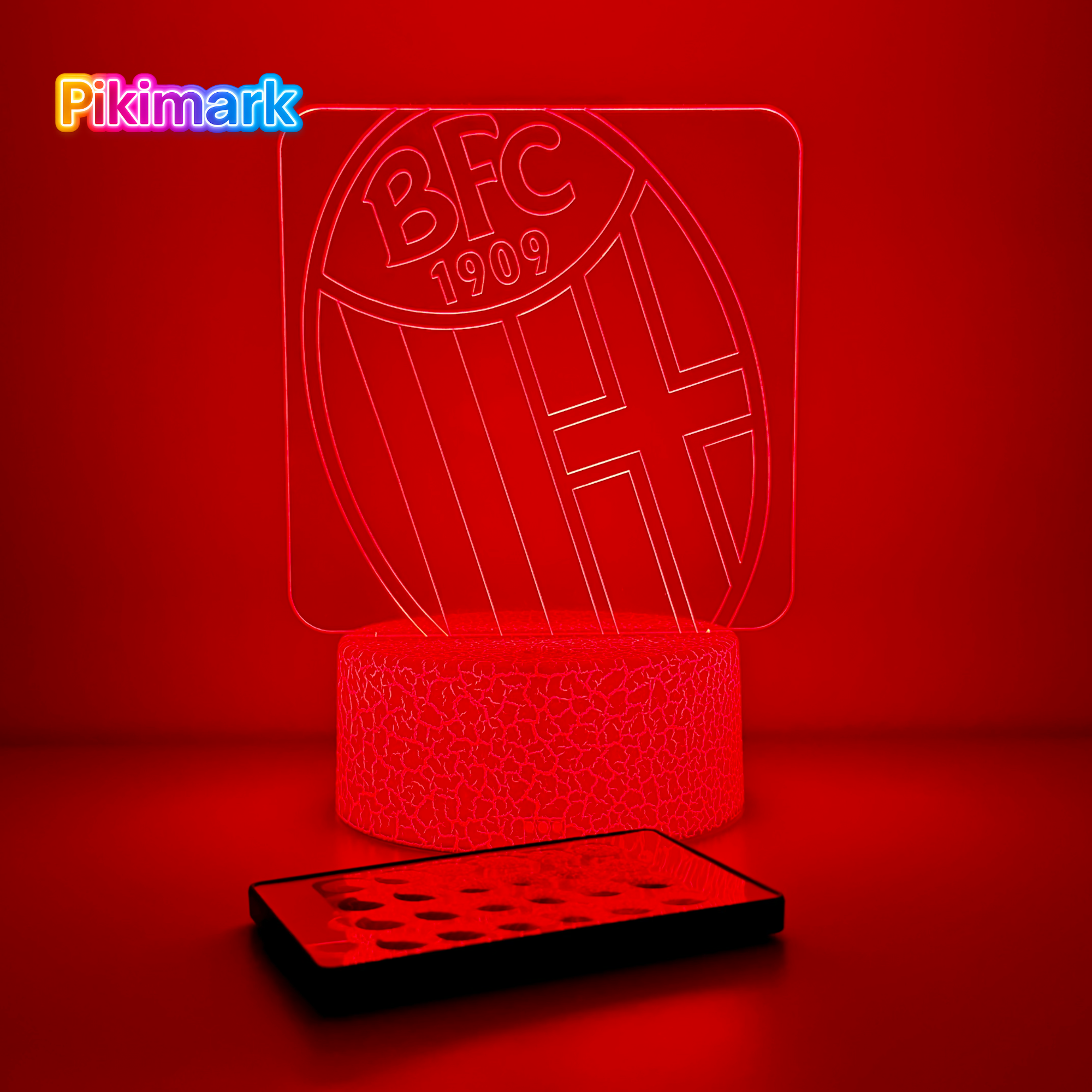 Lampada LED RGB - BOLOGNA FC_FLIP