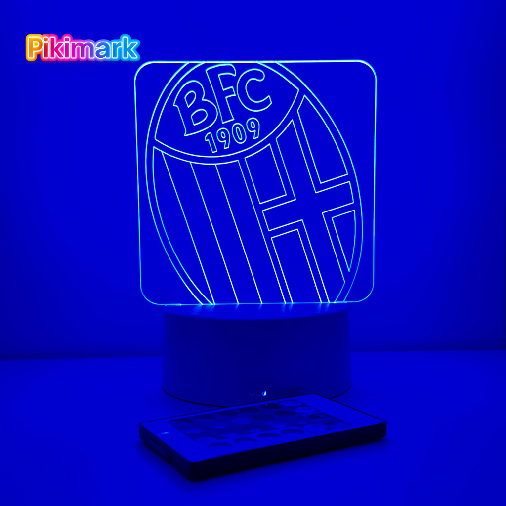 Lampada LED RGB - BOLOGNA FC_FLIP