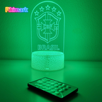 Lampada LED RGB - BRASIL