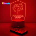 Lampada LED RGB - FRANCE