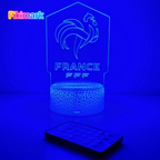 Lampada LED RGB - FRANCE