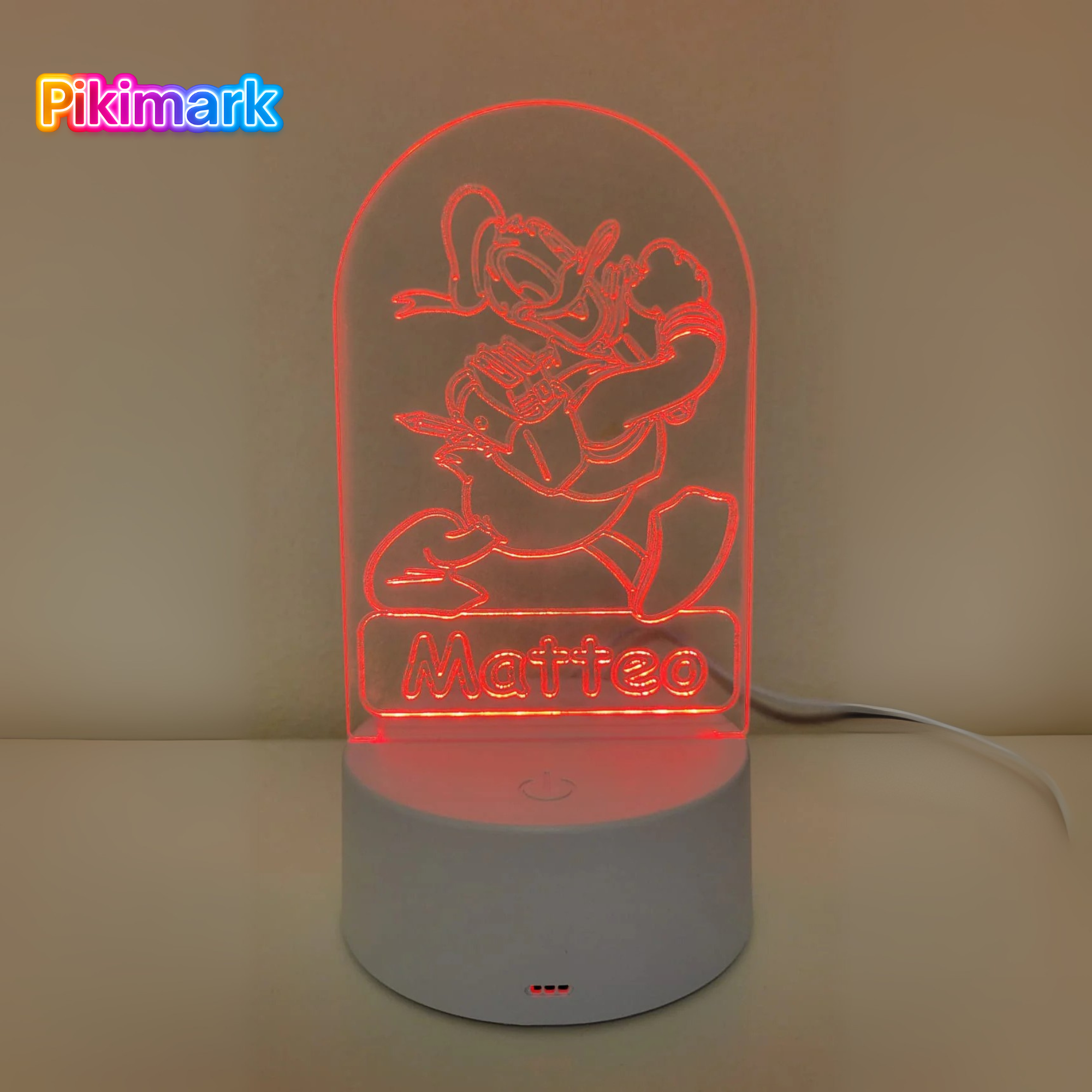 Lampada LED RGB - Paperino