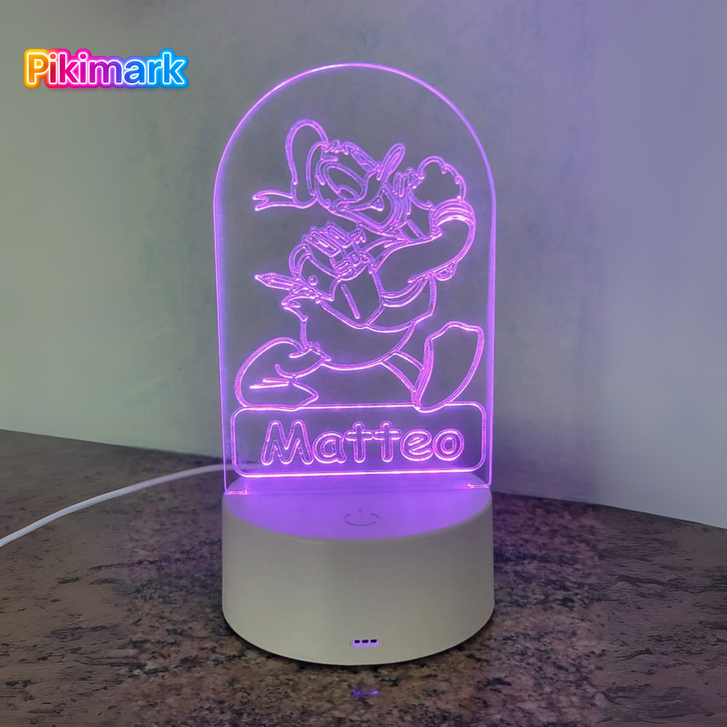 Lampada LED RGB - Paperino