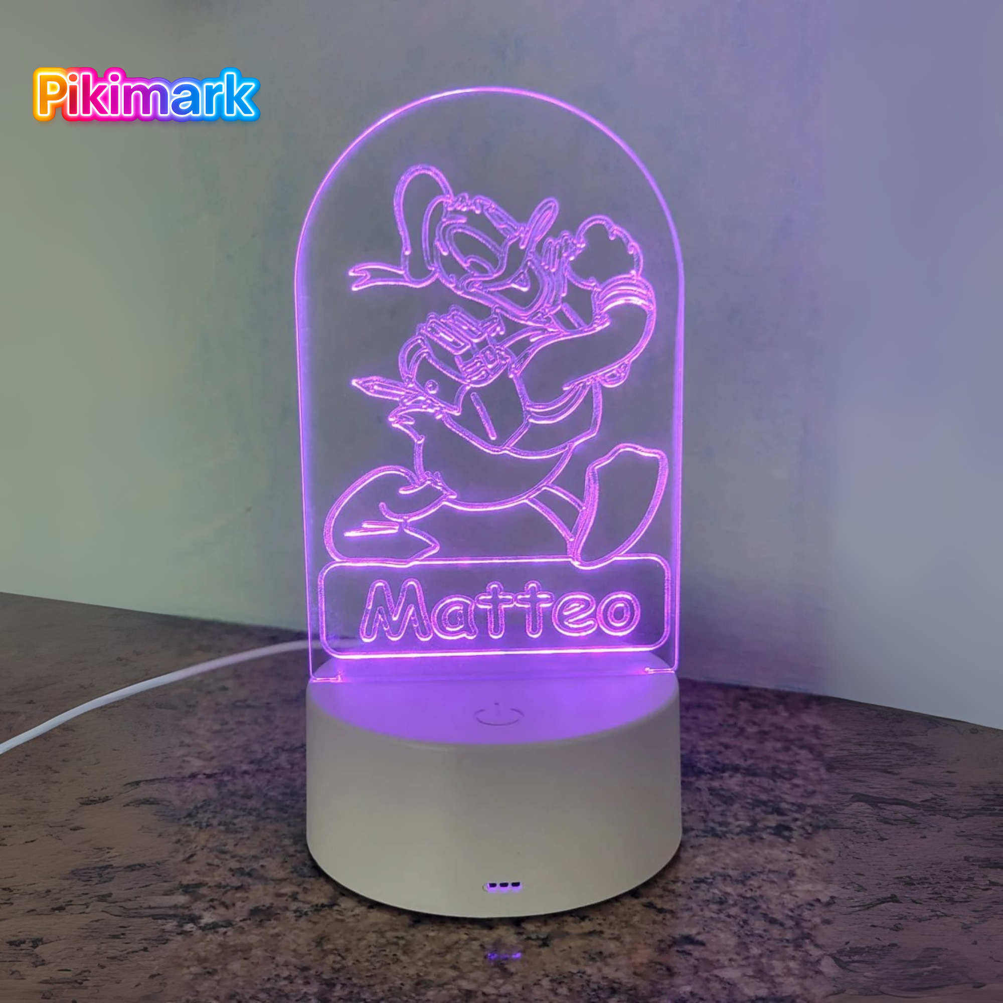 Lampada LED RGB - Paperino
