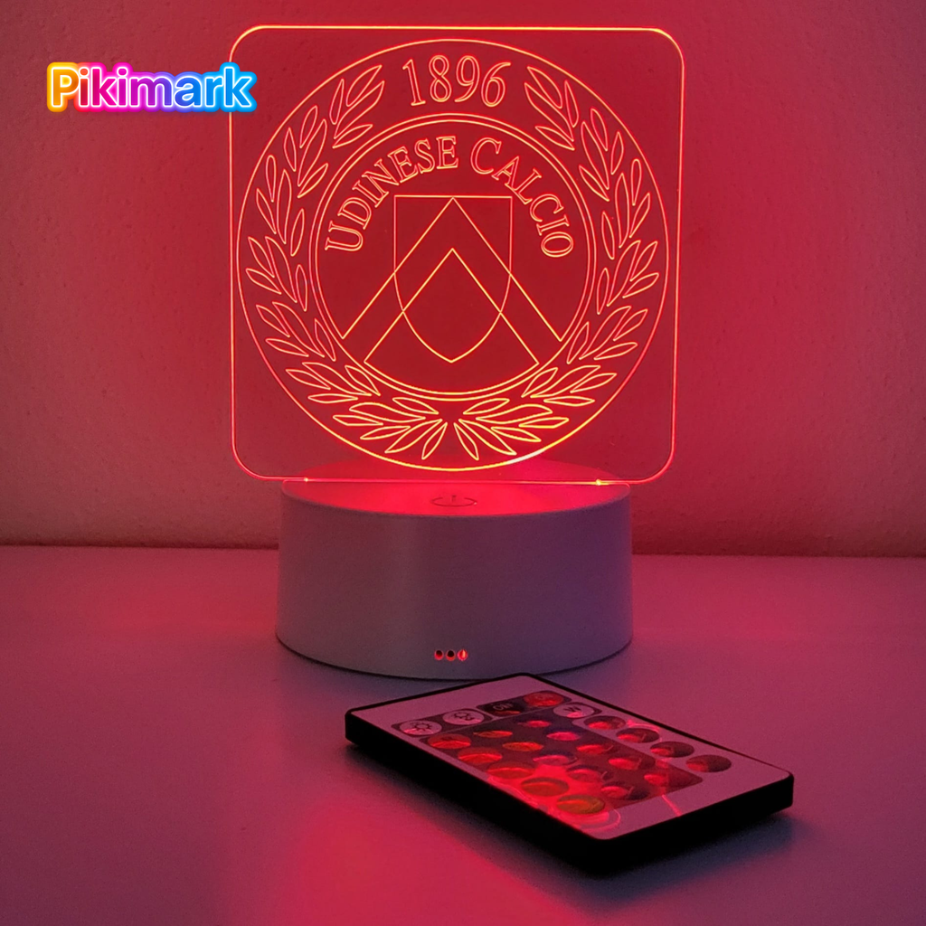 Lampada LED RGB - UDINESE CALCIO