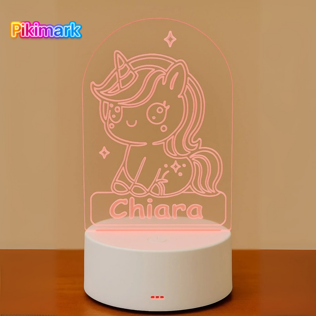 Lampada LED RGB - Unicorno