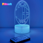 Lampada LED RGB - AC MILAN