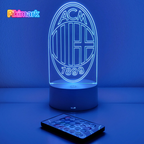 Lampada LED RGB - AC MILAN