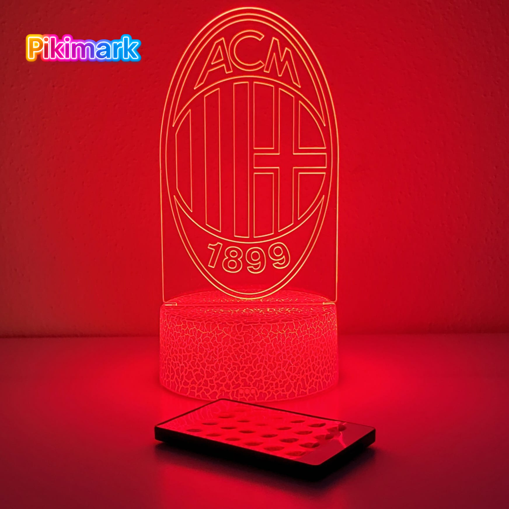 Lampada LED RGB - AC MILAN