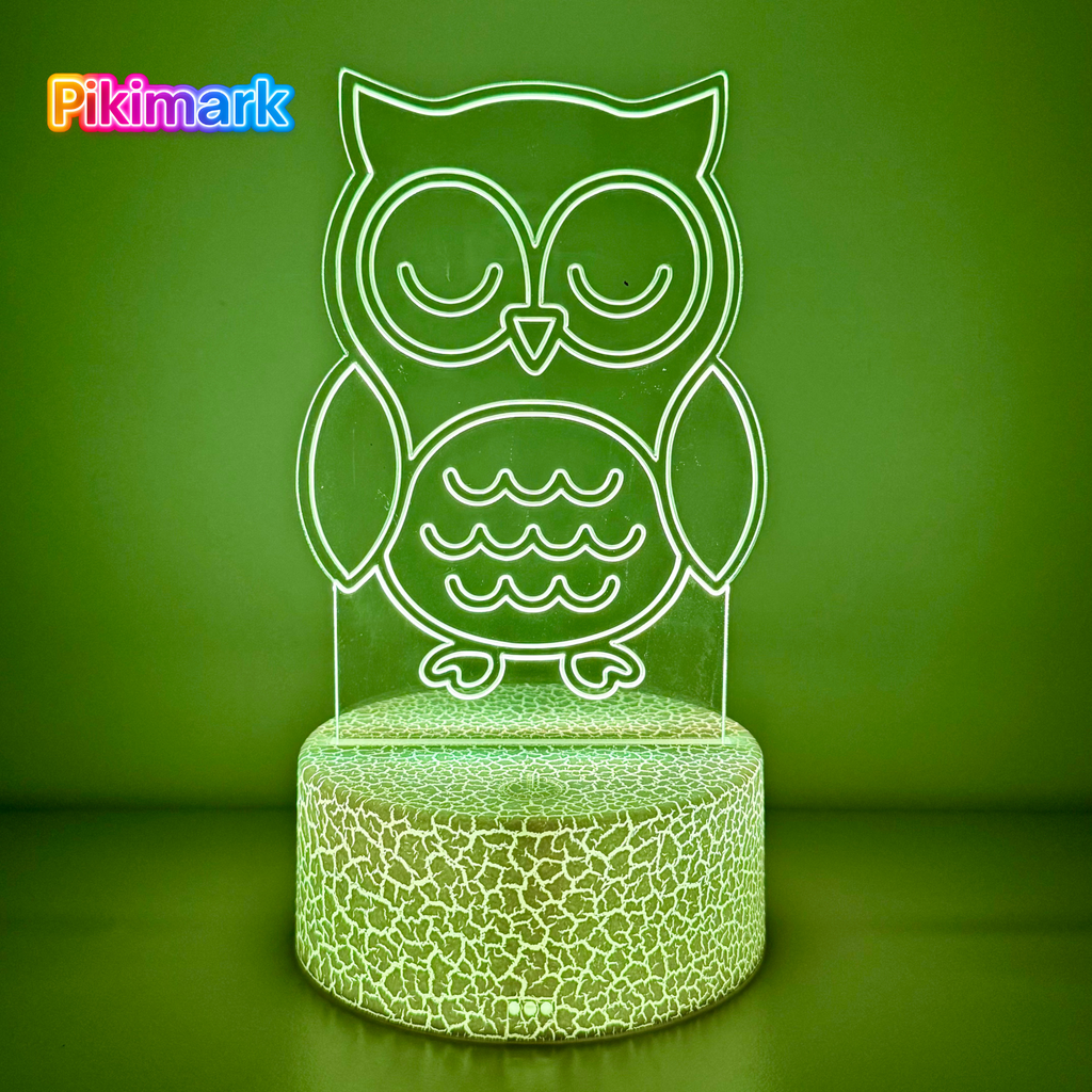 Lampada LED RGB - Owl