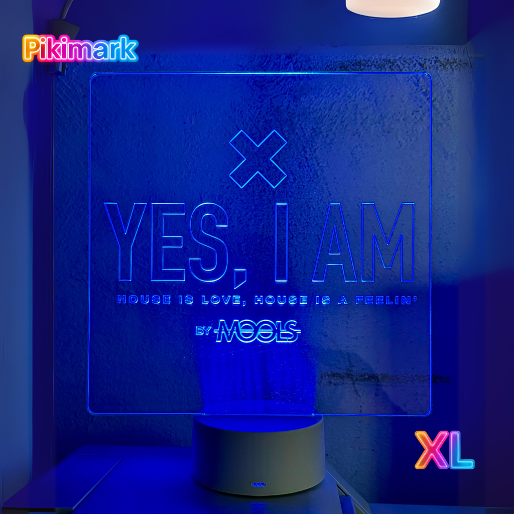 Lampada LED RGB - Yes, I AM
