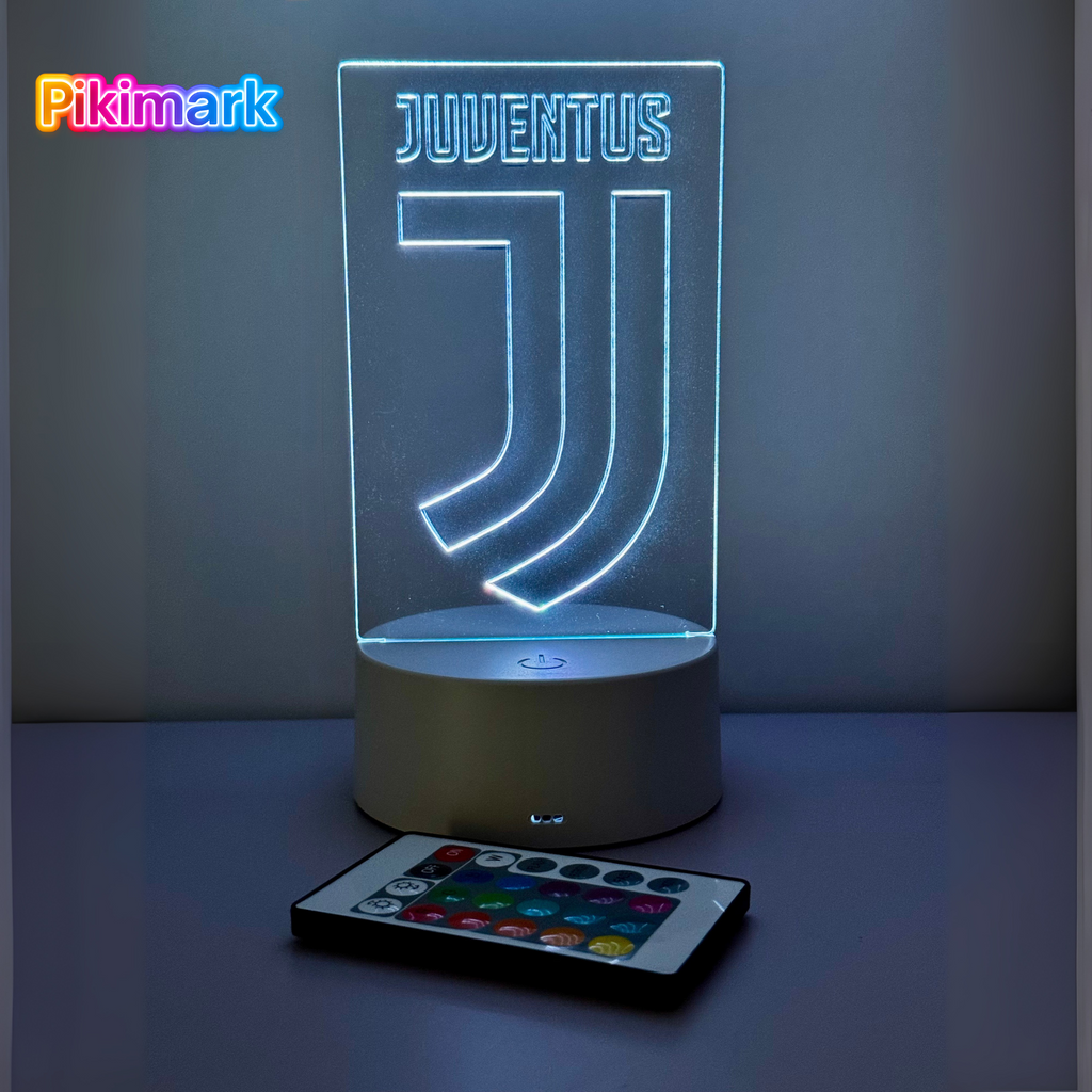 Lampada LED RGB - Juventus