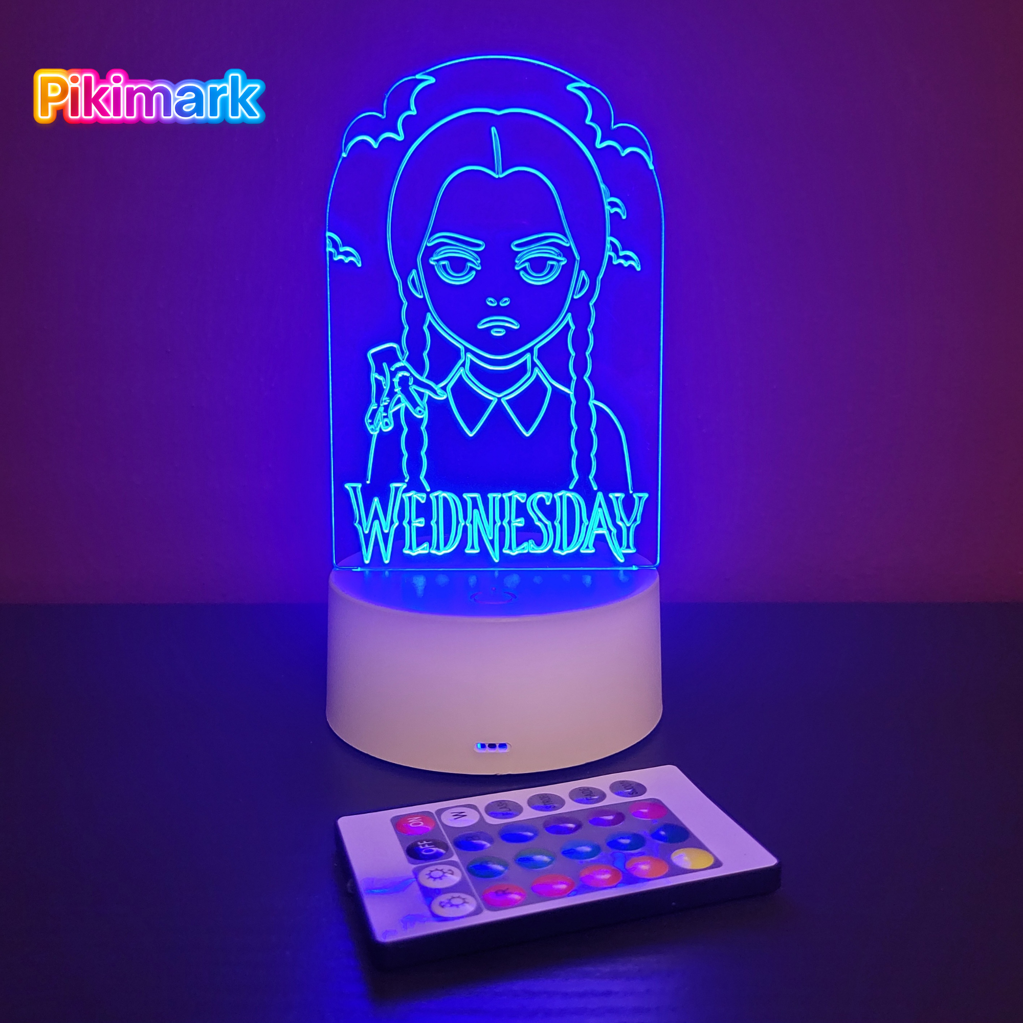 Lampada LED RGB - Mercoledì