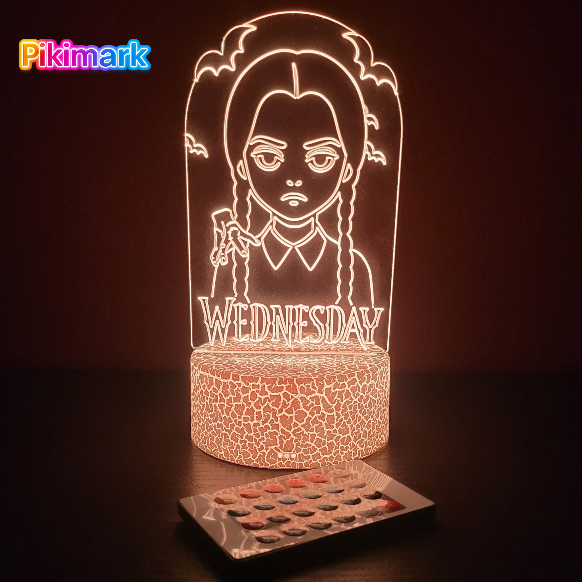 Lampada LED RGB - Mercoledì