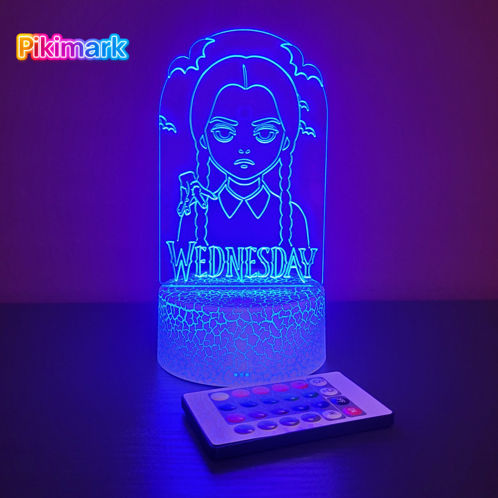 Lampada LED RGB - Mercoledì