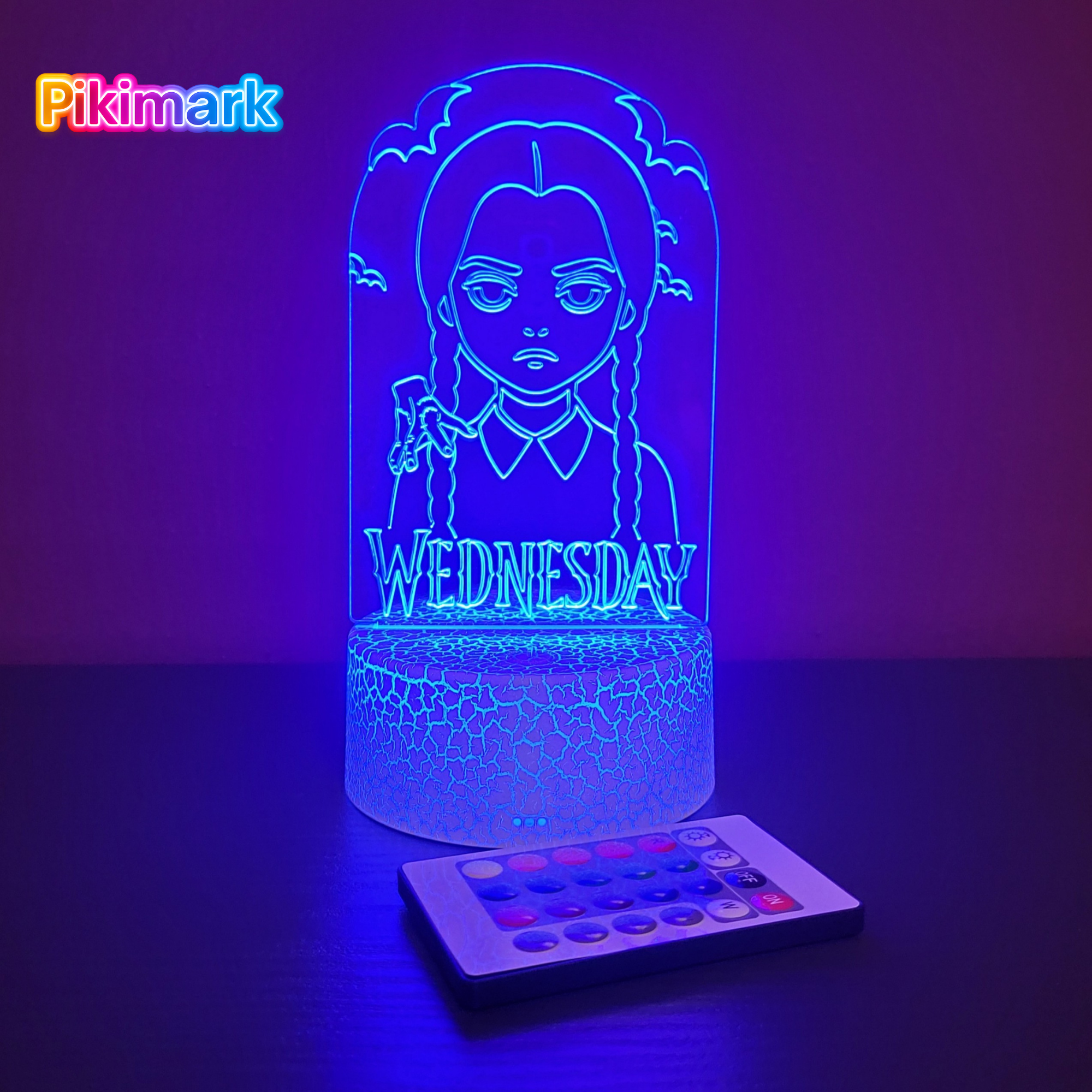 Lampada LED RGB - Mercoledì