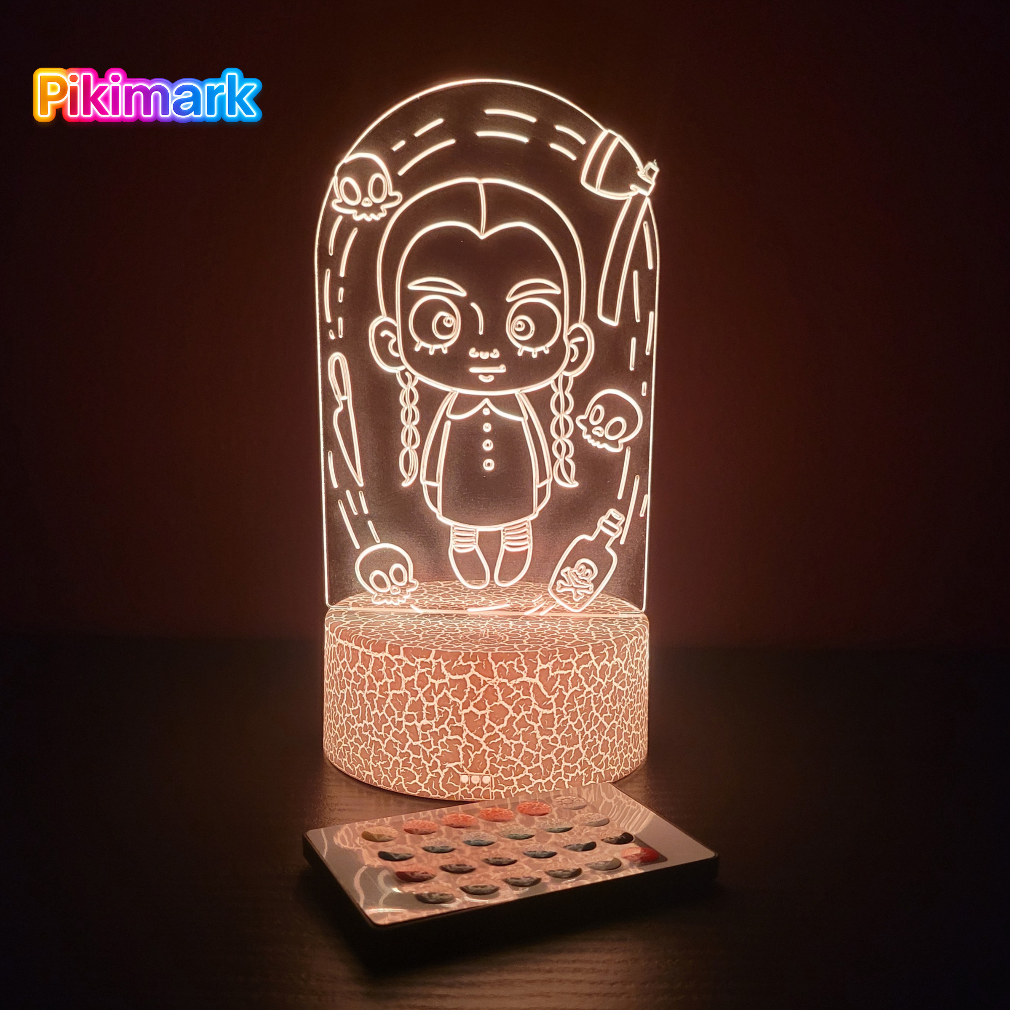 Lampada LED RGB - Wednesday