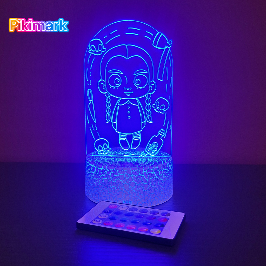 Lampada LED RGB - Wednesday