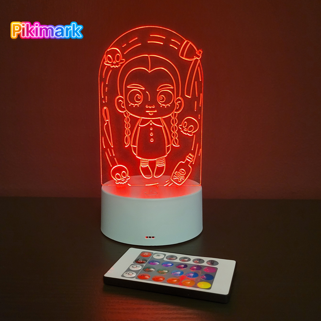 Lampada LED RGB - Wednesday